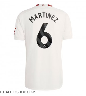 Manchester United Lisandro Martinez #6 Terza Maglia 2023-24 Manica Corta